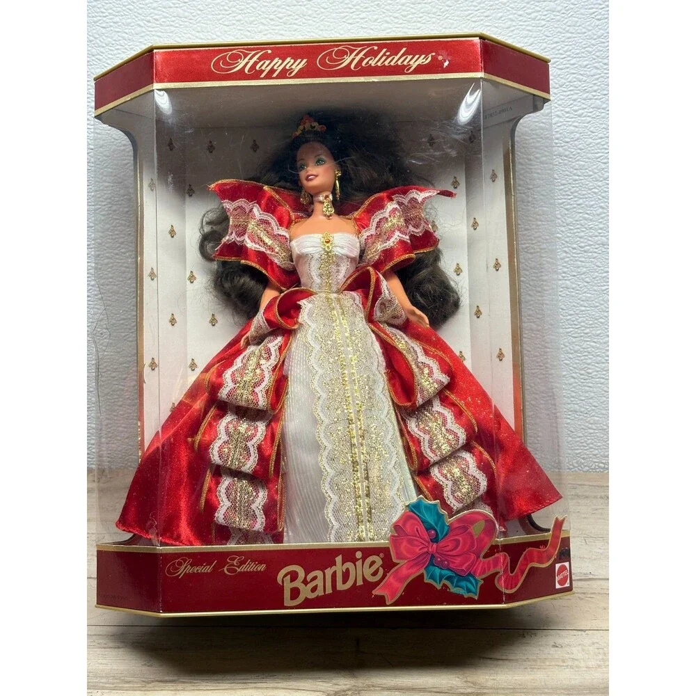 1997 Happy Holidays Barbie Special Edition 10Th Anniversary